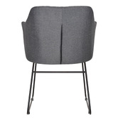 Bright Side Furniture Ferguson Cotton-Blend Sled Dining Chairs
