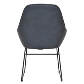 Bright Side Furniture Bellevue Upholstered Sled Dining Chairs