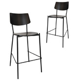 Bright Side Furniture 77cm Easton Bar Stools
