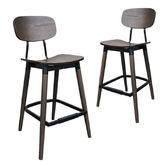 Bright Side Furniture 76cm Seyfried Bar Stools