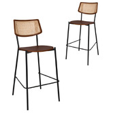 Bright Side Furniture 77cm Easton IV Bar Stools