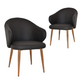 Bright Side Furniture Scranton Vinyl Dining Chairs