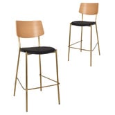 Bright Side Furniture 77cm Easton II Bar Stools