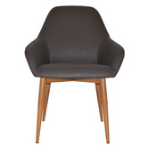 Bright Side Furniture Bellevue Vinyl Dining Chairs