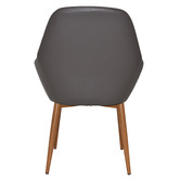 Bright Side Furniture Bellevue Vinyl Dining Chairs