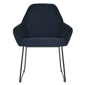 Bright Side Furniture Bellevue Cotton-Blend Sled Dining Chairs