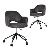 Bright Side Furniture Lex Faux Leather Office Chairs