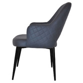 Bright Side Furniture 93cm Lex Upholstered Dining Chairs