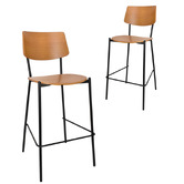 Bright Side Furniture 77cm Easton Bar Stools