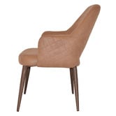 Bright Side Furniture 93cm Lex Upholstered Dining Chairs