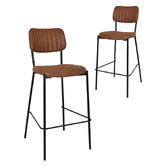 Bright Side Furniture 77cm Atkin Bar Stools