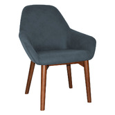 Bright Side Furniture Bellevue Upholstered Dining Chairs with Ash Wood Legs