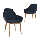 Bright Side Furniture Bellevue Cotton-Blend Dining Chairs