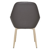 Bright Side Furniture Bellevue Vinyl Dining Chairs