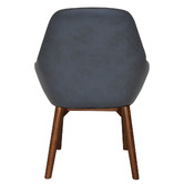 Bright Side Furniture Bellevue Upholstered Dining Chairs with Ash Wood Legs