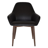 Bright Side Furniture Bellevue Vinyl Dining Chairs