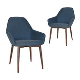 Bright Side Furniture Bellevue Cotton-Blend Dining Chairs