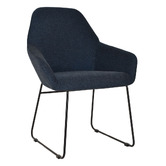 Bright Side Furniture Bellevue Cotton-Blend Sled Dining Chairs