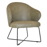 Bright Side Furniture Scranton Upolstered Cross Sled Dining Chairs