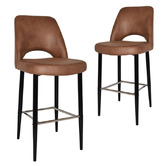 Bright Side Furniture 76cm Cameron Bar Stools