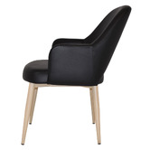 Bright Side Furniture 93cm Lex Vinyl Dining Chairs
