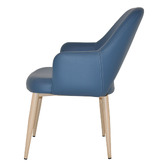 Bright Side Furniture 93cm Lex Vinyl Dining Chairs