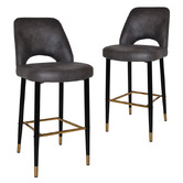 Bright Side Furniture 76cm Cameron VI Bar Stools