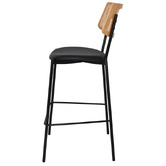 Bright Side Furniture 77cm Easton V Bar Stools