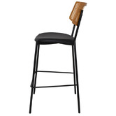 Bright Side Furniture 77cm Easton V Bar Stools