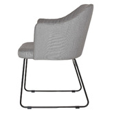 Bright Side Furniture Ferguson Cotton-Blend Sled Dining Chairs