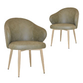 Bright Side Furniture Scranton Upholstered Dining Chairs