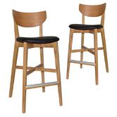 Bright Side Furniture 77cm Tobias Bar Stools