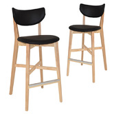 Bright Side Furniture 77cm Tobias II Bar Stools