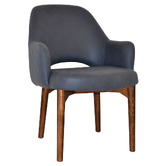 Bright Side Furniture 93cm Lex Upholstered Dining Chairs with Ash Wood Legs