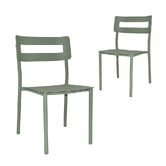 Bright Side Furniture Byron Stackable Outdoor Dining Chairs