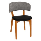 Bright Side Furniture Koch Upholstered Dining Chairs