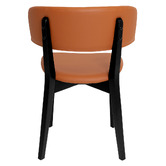 Bright Side Furniture Damon Faux Leather Dining Chairs