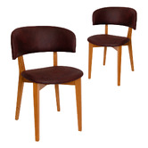 Bright Side Furniture Hurst Upholstered Dining Chairs