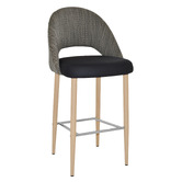 Bright Side Furniture Callie Upholstered Bar Stools