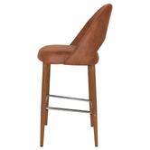 Bright Side Furniture Callie Faux Leather Bar Stools