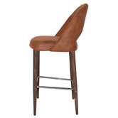 Bright Side Furniture Callie Faux Leather Bar Stools