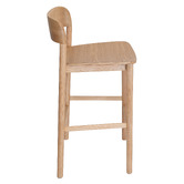 Bright Side Furniture 76cm Trinity Ash Wood Bar Stools