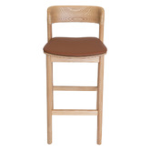 Bright Side Furniture 77cm Trinity Upholstered Bar Stools