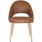 Bright Side Furniture Aeson I Faux Leather Dining Chairs