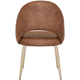 Bright Side Furniture Aeson I Faux Leather Dining Chairs