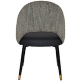 Bright Side Furniture Black Aeson II Upholstered Dining Chairs