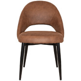 Bright Side Furniture Aeson I Faux Leather Dining Chairs
