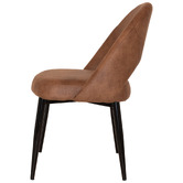Bright Side Furniture Aeson I Faux Leather Dining Chairs