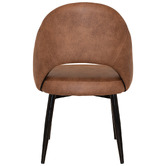 Bright Side Furniture Aeson I Faux Leather Dining Chairs