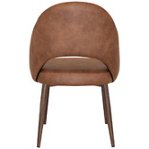 Bright Side Furniture Aeson I Faux Leather Dining Chairs
